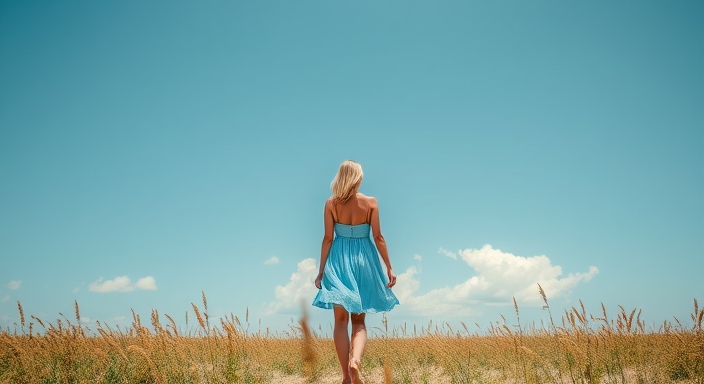 Sky blue Sundresses